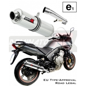 Exhaust silencer Dominator Round HONDA CBF 600 2008-2013