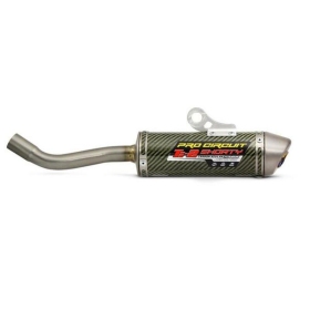 PRO CIRCUIT Ti-2 Muffler Carbon/Titanium End Cap Yamaha YZ85cc 2019-2020