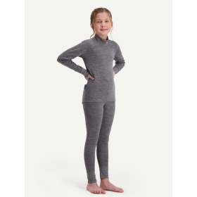 Svala Merino Extra Warm kids underwear set grey