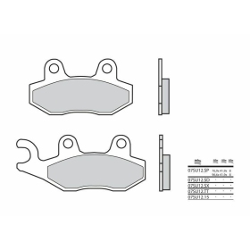 BREMBO Off-Road Sintered Metal Brake pads APRILIA / DERBI / FANTIC / PIAGGIO / SUZUKI / VESPA / YAMAHA 50-850cc 1987-2024