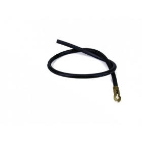 Spark plug cable with retainer TNT 7mm black 0,5m