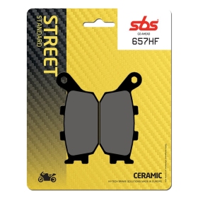 Sbs Brakepads 657HF Ceramic HONDA / KAWASAKI / SUZUKI / YAMAHA