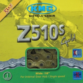 KMC chain Z1 Wide 1 speed 112L gold