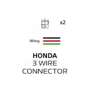 Posūkių signalų laidų jungtis Honda (3 laidų jungtis)