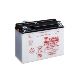 YUASA Battery Conventional without Acid Pack - SY50-N18L-AT 12V 21.1