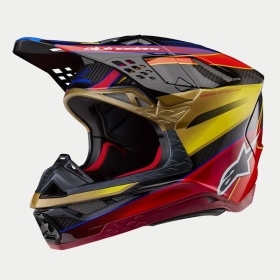 Alpinestars šalmas S-M10 2206 ERA  Auksinis