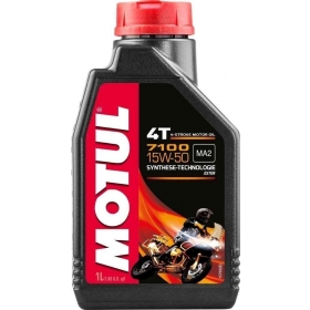 MOTUL 7100 15W50 Semi-synthetic oil 4T 1L