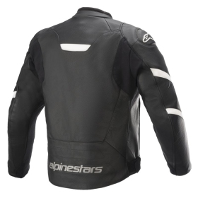 Alpinestars Leather jacket Faster v2 Black/White