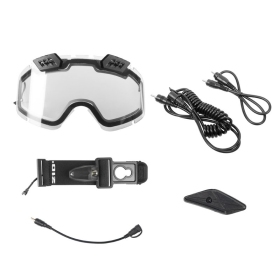 CKX Airflow Heated lens set for cross goggles 210° clear