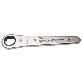 Forte Spark plug wrench, 21mm, Ratchet mechanism