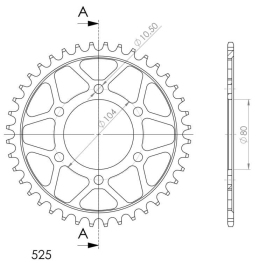 Supersprox / JT Rear sprocket 1489.40 40t