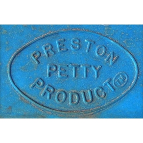 PRESTON PETTY Headlight Plate Halogene Bultaco Blue