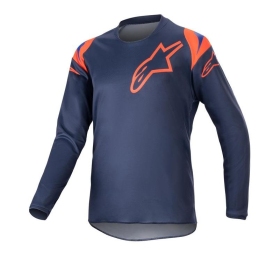 Alpinestars Jersey Racer Junior Narin Darkblue/Hot Orange