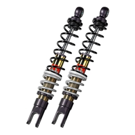 BITUBO YGB02 Twin Rear Shock Absorbers - Black Piaggio Beverly 350 12-20