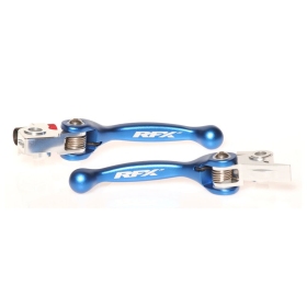 RFX Race Forged Flexible Lever Set Blue HUSABERG FE / TE / HUSQVARNA FC / TC / FE / TE / TM RACING EN / MX 125-530cc 2014-2022