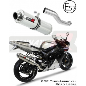 Exhaust kit Dominator ROUND YAMAHA YZF R1 1000 RN09 2002-2003