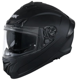 SMK TYPHOON Solid Black Helmet