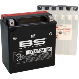 Akumuliatorius BS BATTERY BTX20A-BS MF 12V / 17Ah