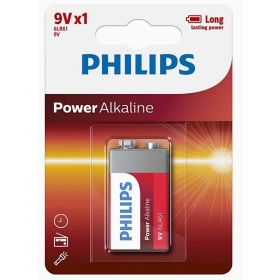 Philips battery 6LR61/ 9V Power Alkaline B1