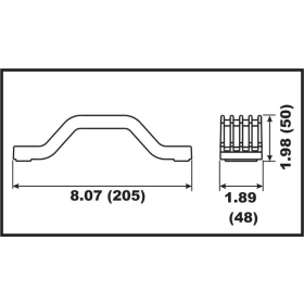 Perf anods Transom Yamaha 115-300HP