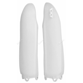 RACETECH Fork Guards YAMAHA TT-R, YZ 125/450cc 08-21 White