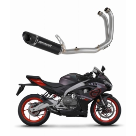 Aprilia RS 457 2024 Full Exhaust System HP8 BLACK + dB killer