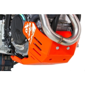 AXP Xtrem HDPE Skid Plate Orange KTM EXC-F 250-350cc 2024