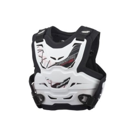 Polisport chest protector for kids Phantom Mini White