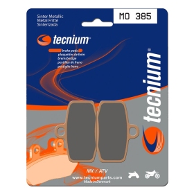 TECNIUM MX/ATV Sintered Metal Brake pads MO385 Husqvarna / KTM / Sherco 0-350cc 12-25