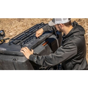 KOLPIN Rigid Storage Box ATV/UTV Black 156L