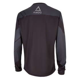 AMOQ Snowcross Jersey YOUTH Grey/Sky Blue