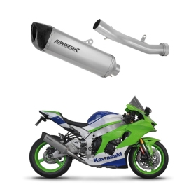 Kawasaki ZX10R / RR 2021-2024 Exhaust Silencer Muffler Titanium HP6 + dB killer