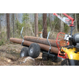 Ultratec Complete Timber trailer package (Timbertrailer+Winch+Crane+Logscissors)