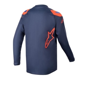 Alpinestars Jersey Racer Junior Narin Darkblue/Hot Orange