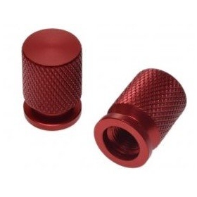 Valve caps red 2pcs