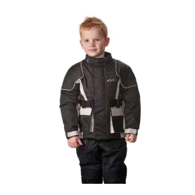 Grand Canyon Kids Textile Jacket Black/Grey 