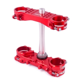 XTRIG ROCS Tech triple clamps red ​​​​​​​HONDA CRF 250-450cc 2013-2017