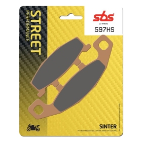 Sbs Brakepads 597HS Sintered KAWASAKI / SUZUKI