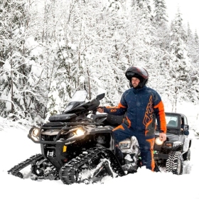 KIMPEX Commander WS4 vikšrų sistema Yamaha Grizzly 550/700