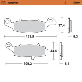 Moto-Master Brakepads Kawasaki/ Suzuki