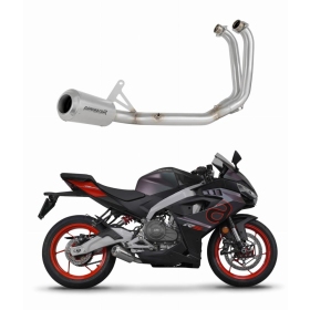 Aprilia RS 457 2024 Full Exhaust System Collector Silencer GPS + dB killer