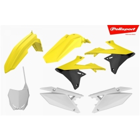 Polisport plastic kit RM-Z450 2018-2024 Yellow / White / Black