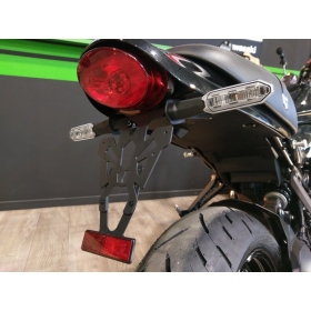 V PARTS License Plate Holder Short Black Kawasaki Z900RS 18-24