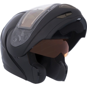 CKX TRANZ E Flip-Up Helmet Matt black (with heated visor)