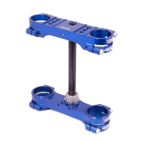 XTRIG ROCS Tech Triple Clamp Blue SHERCO SC / SE-R / SCF / SEF-R 125-500cc 2019-2023 (offset 22mm)