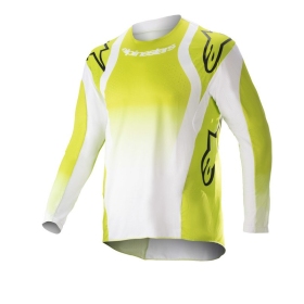 Alpinestars Jersey Racer Junior Push Yellow Fluo/White 