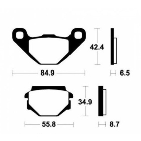 Brembo Brakepads Carbon-Ceramic APRILIA