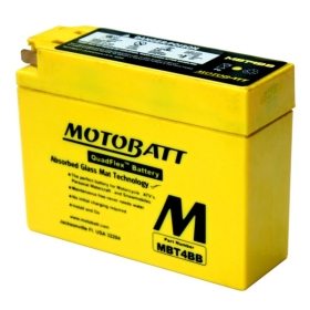 Akumuliatorius Motobatt MBT4BB 12V 2.5Ah