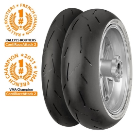 Tyre CONTINENTAL CONTIRACEATTACK 2 SOFT M/C 58W TL 120/70 R17