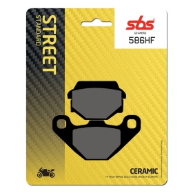 Sbs Brakepads 586HF Ceramic APRILIA / KAWASAKI